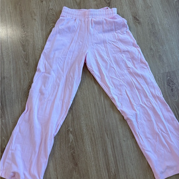 Daily Drills x Ella Rose pointelle pants pink - Picture 3 of 4